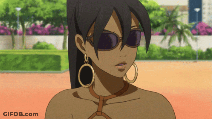 Fighting Michiko Malandro GIF