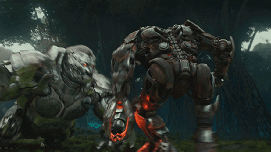 Fighting Transformers Rise Of The Beasts GIF