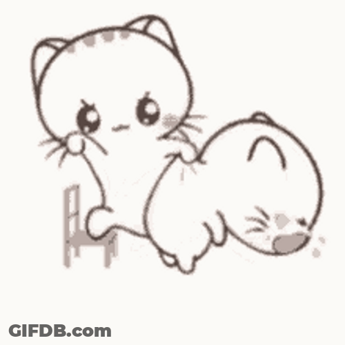 Fighting Wen Small Meow GIF
