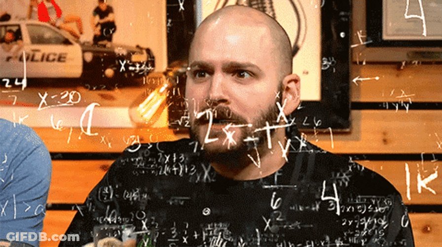 Figure It Out Jeremy Drinks Beer Calculation GIF