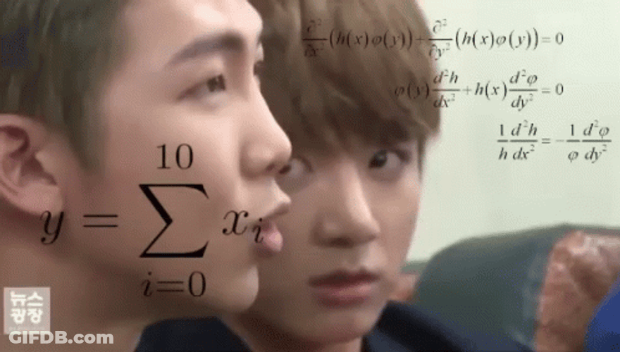 Figure It Out Jungkook Calculation GIF