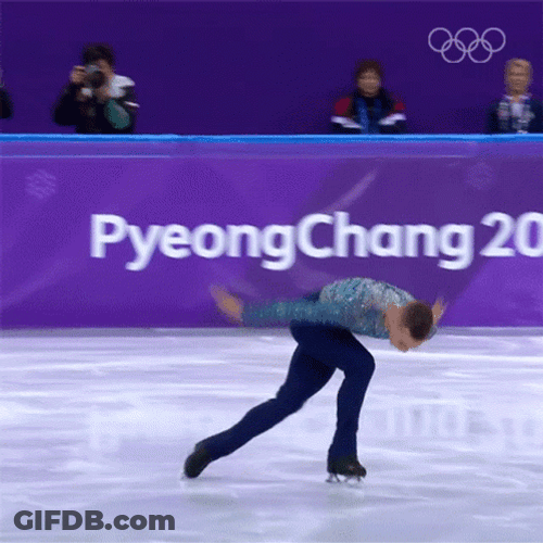 Figure Skater Ice Skating GIF