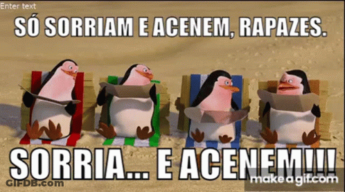 Figurinha Gif Pinguins Gif GIF
