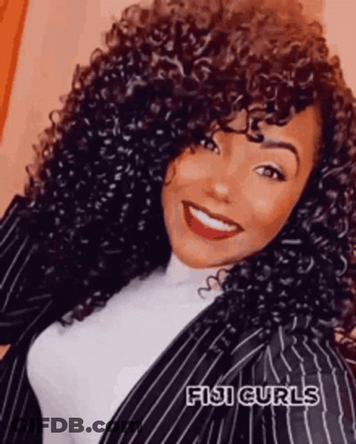 Fiji Curls Hairstyle GIF