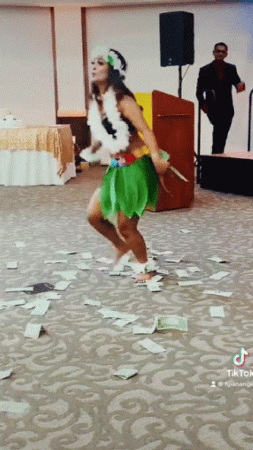 Fiji Girl TikTok Dance GIF