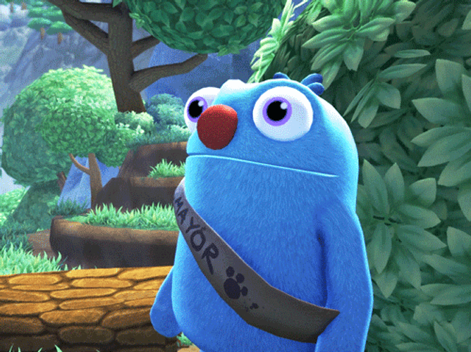 Filbo Animated Bird Disappear GIF