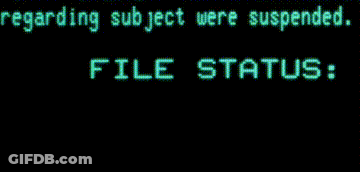File Status Closed On Computer Screen GIF