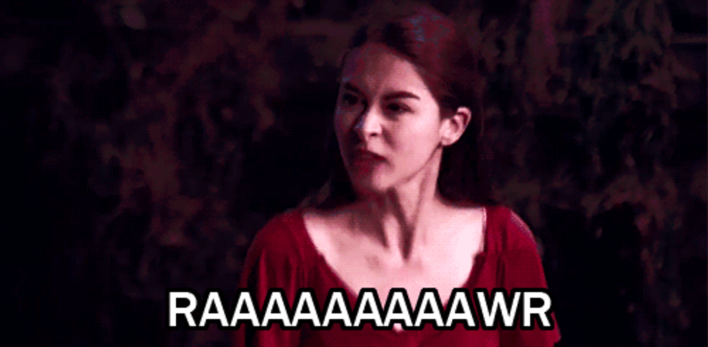 Filipina Actress Marianne Screaming Rawr GIF