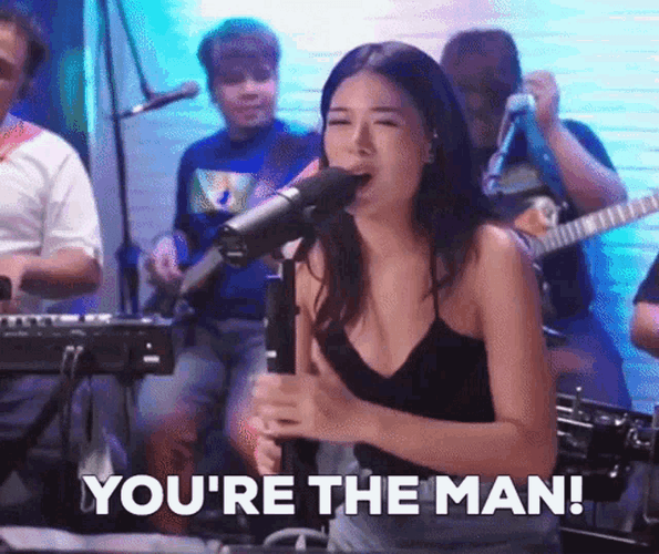 Filipino Singer Gigi De Lana You Da Man GIF