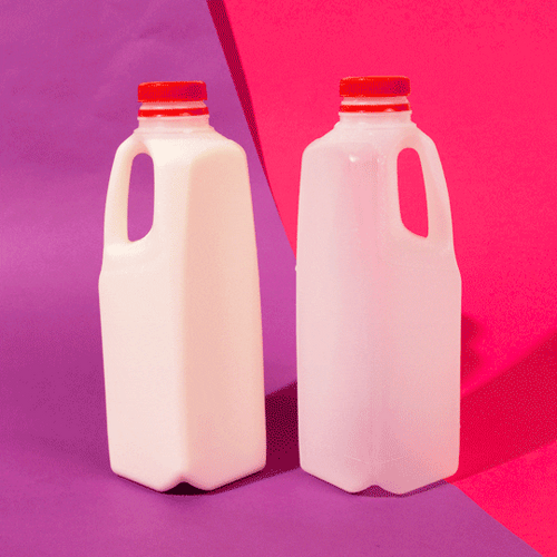 Filling And Emptying Milk Gallons GIF
