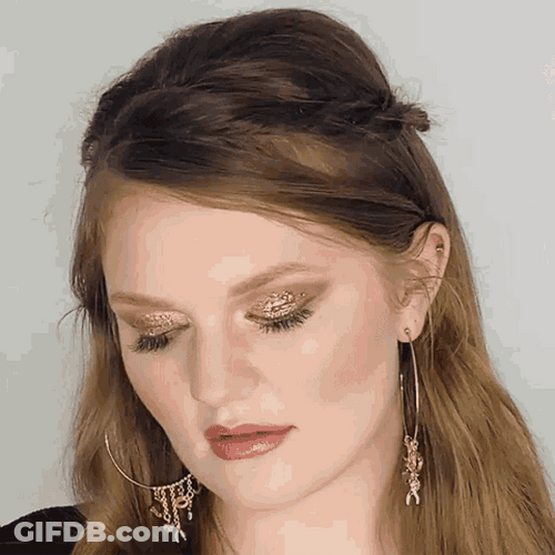 Film Director Kathryn Dean Eye Stare GIF