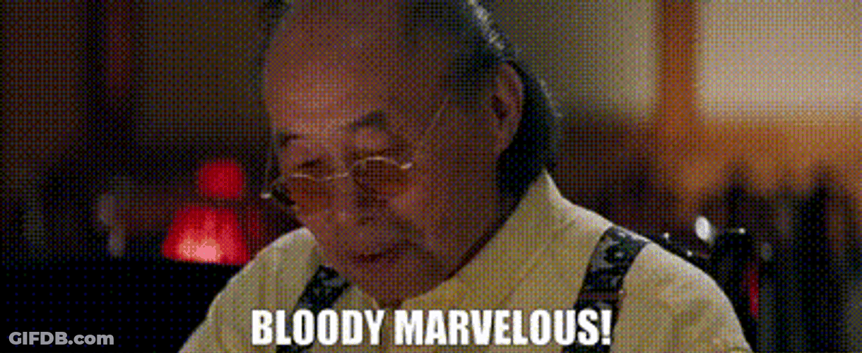 Film Uncle Benny Chan You Look Bloody Marvelous GIF