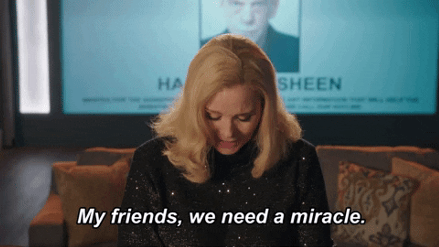 Filthy Rich My Friends We Need A Miracle GIF