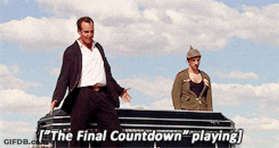 Final Countdown Rehearsal Coffin Dance GIF