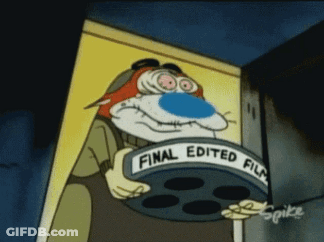 Final Edited Film Stimpy GIF