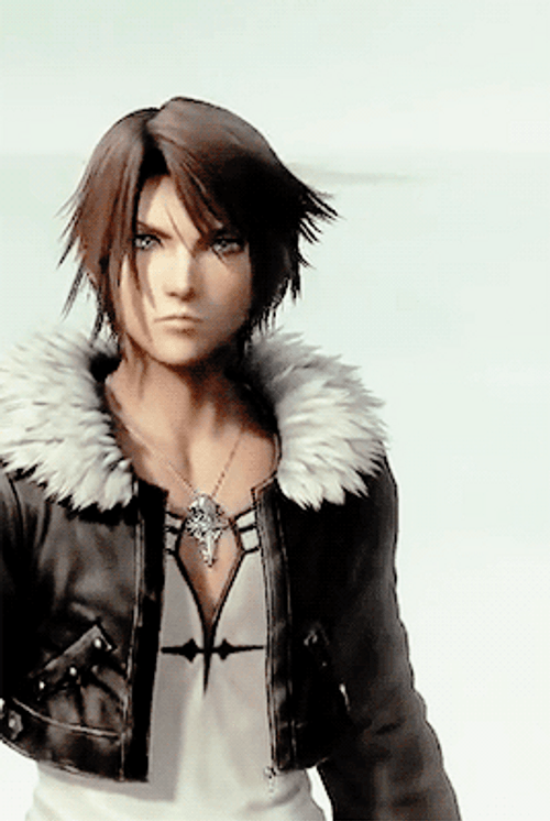 Final Fantasy 8 Hero Squall Leonhart GIF