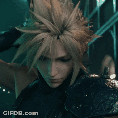Final Fantasy Cloud Strife GIF
