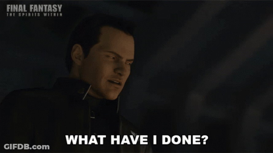 Final Fantasy What Have I Done GIF