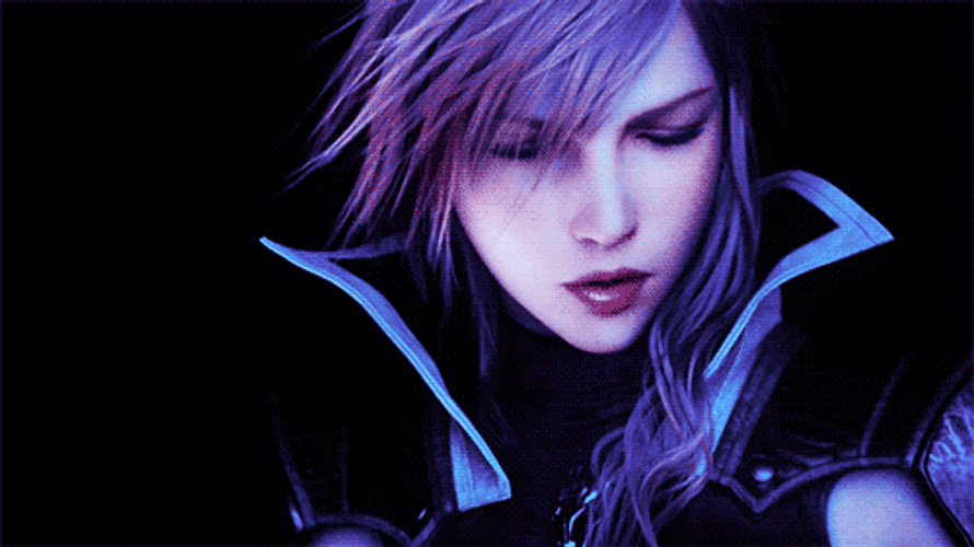 Final Fantasy XIII Lightning Shades GIF