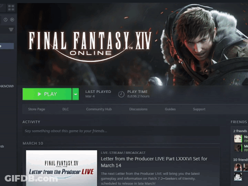 Final Fantasy XIV Online GIF