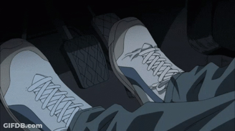 Final Stage Initial D Shifting Gear GIF