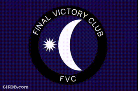 Final Victory Club Logo With Crescent Moon And Star GIF