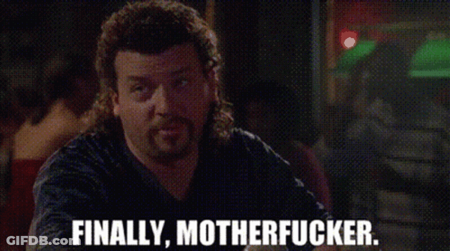 Finally Eastbound Danny Mcbride GIF