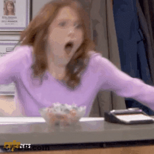 Finally Erin The Office Hype GIF