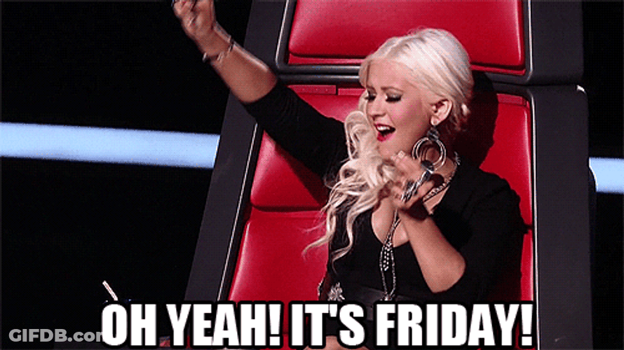 Finally Friday Dance Christina Aguilera GIF