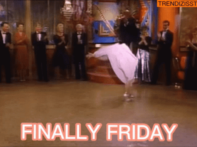 Finally Friday Funny Dance Girl GIF