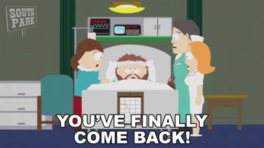 Finally Hes Back Liane Cartman State GIF
