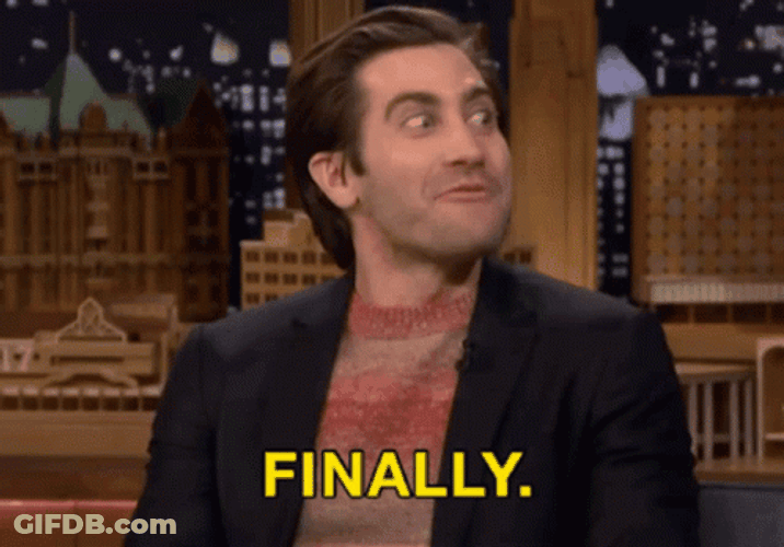 Finally Jake Gyllenhaal Jimmy Fallon GIF