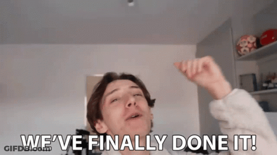 Finally Meme Man Done It GIF