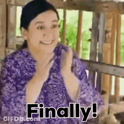 Finally Omg It's Happening GIF