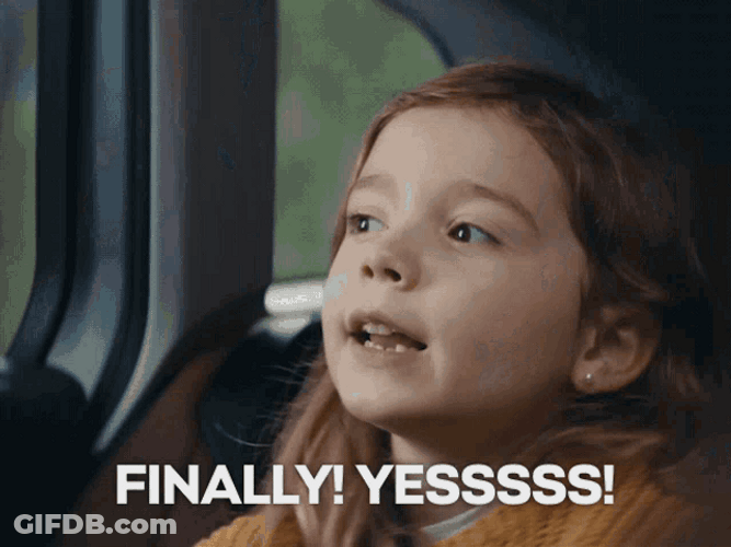 Finally Yes Car Ride Annoying GIF
