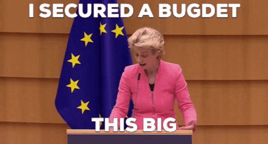 FInance Budget President Ursula GIF