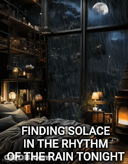 Finding Isolation In Rain GIF