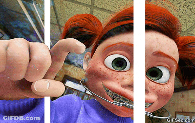 Finding Nemo Darla Sherman Poke GIF