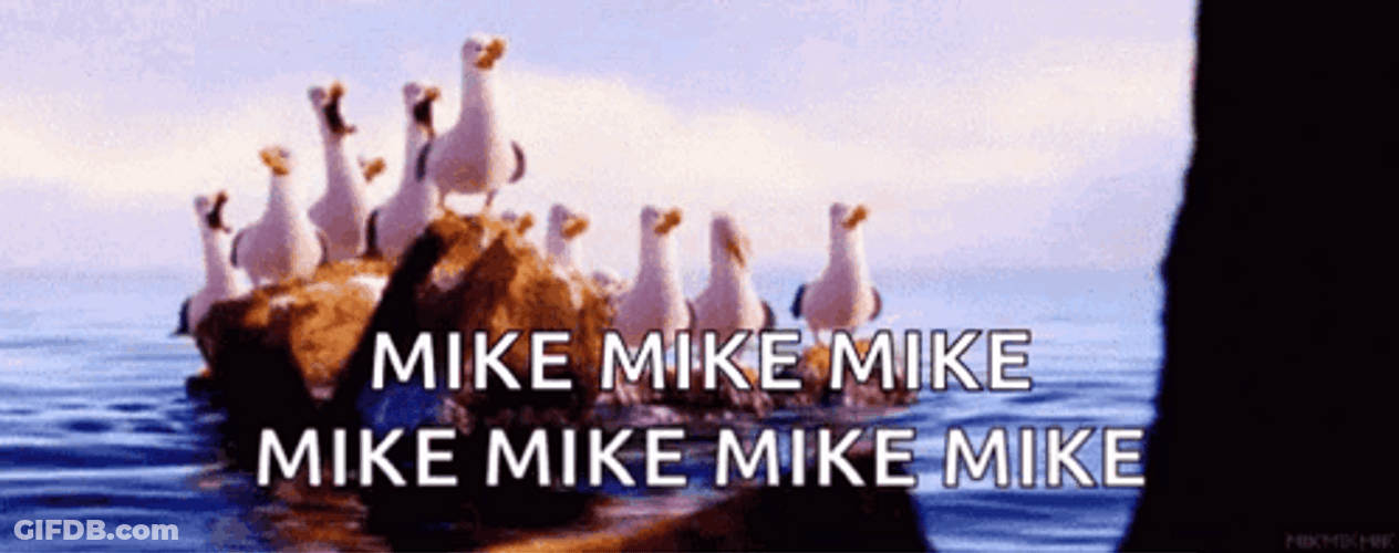 Finding Nemo Seagulls Big Mike GIF