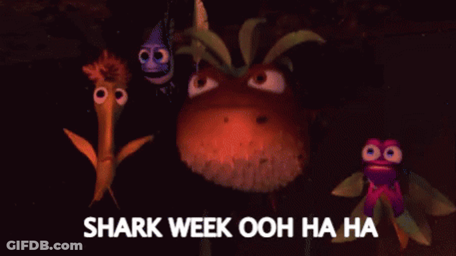 Finding Nemo Shark Week GIF