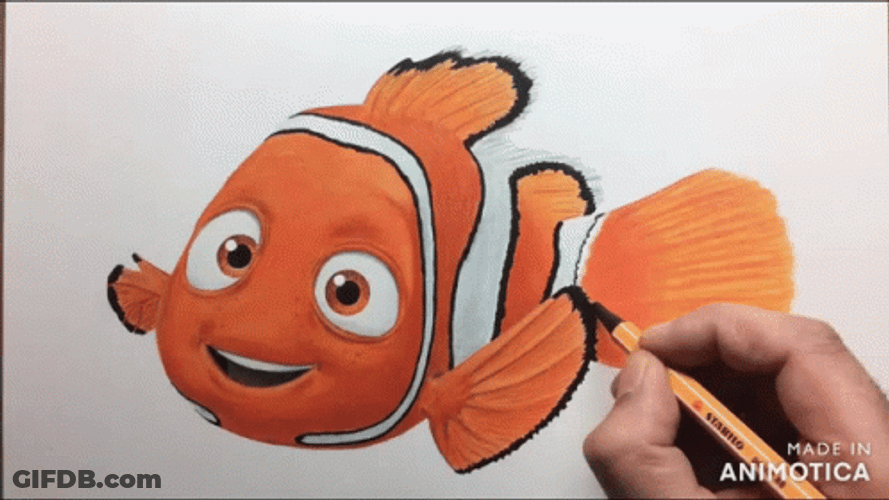 Finding Nemo Sketch Tuesday GIF