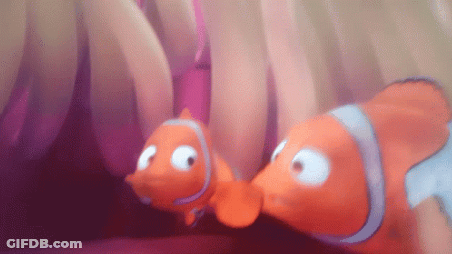 Finding Nemo Trying To Play Fish Meme GIF
