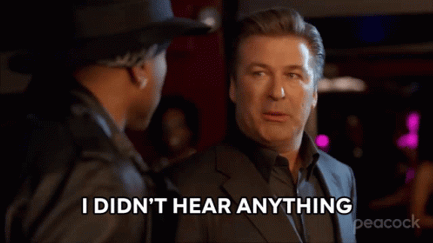 Fine Keep Your Secrets Didn't Hear Anything GIF