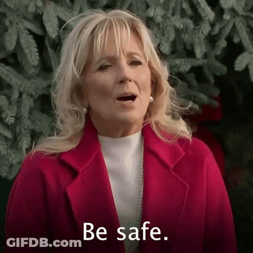 Fine Matured Lady Wishing Be Safe GIF