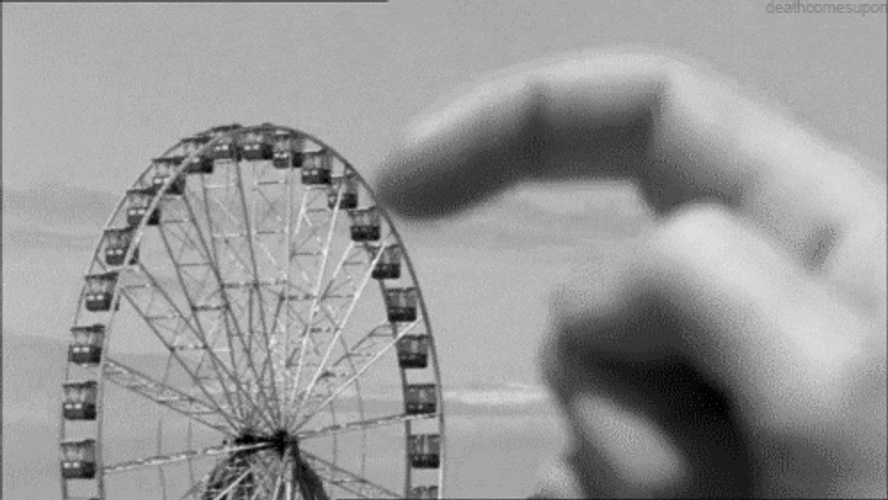 Finger Moving London Wheel GIF