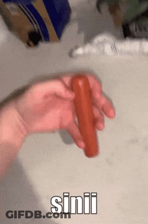 Finger Playing Weiner GIF