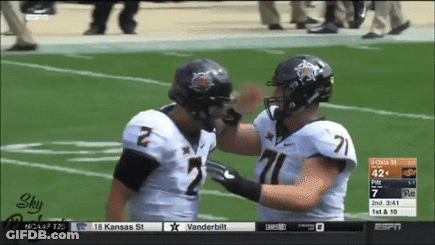 Finger Pointed Mason Rudolph Myles Garrett GIF