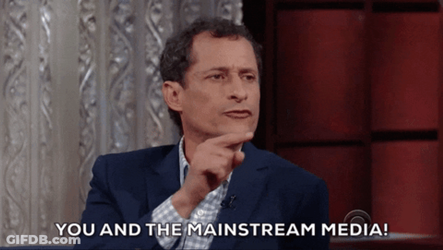 Finger Pointing Angry Anthony Weiner GIF