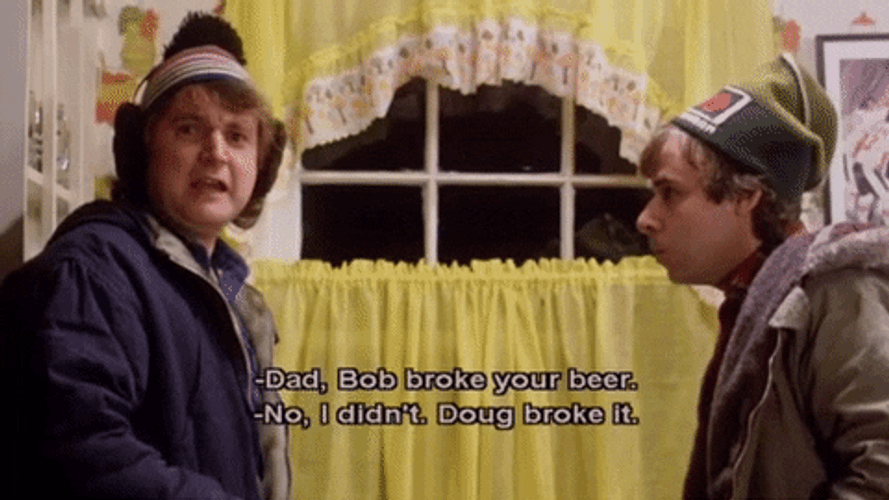 Finger Pointing Guilty Strange Brew GIF
