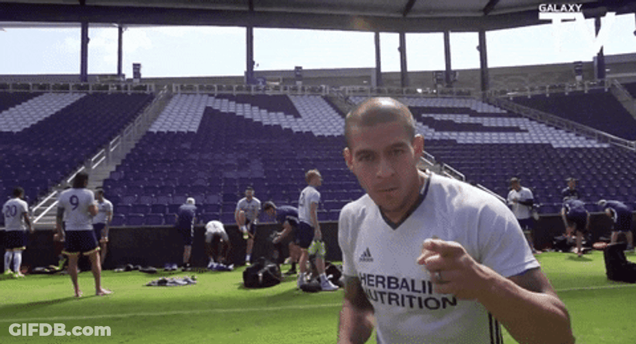 Finger Pointing Los Angeles Galaxy GIF
